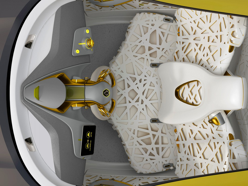 Illustration for article titled New cool car carries a drone for terrain reconnoissance